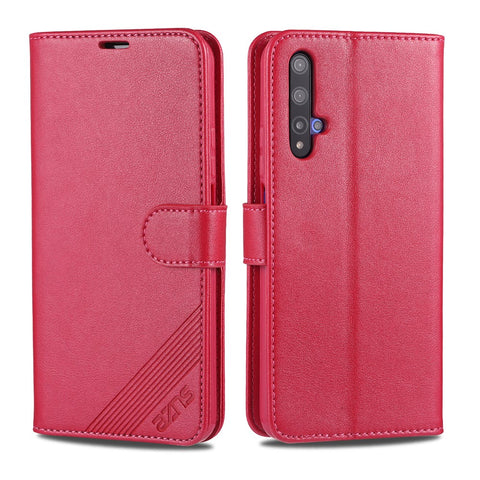 AZNS Leather Wallet Phone Case for Huawei Honor 20S / Honor 20/nova 5T