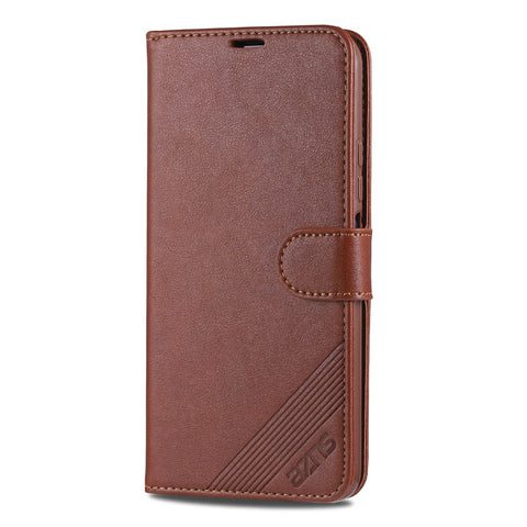 AZNS Leather Wallet Phone Case for Huawei Honor 20 Pro