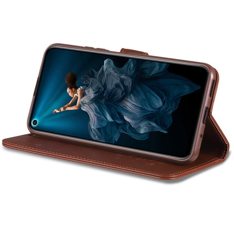 AZNS Leather Wallet Phone Case for Huawei Honor 20 Pro
