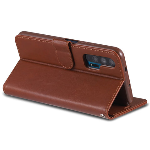 AZNS Leather Wallet Phone Case for Huawei Honor 20 Pro