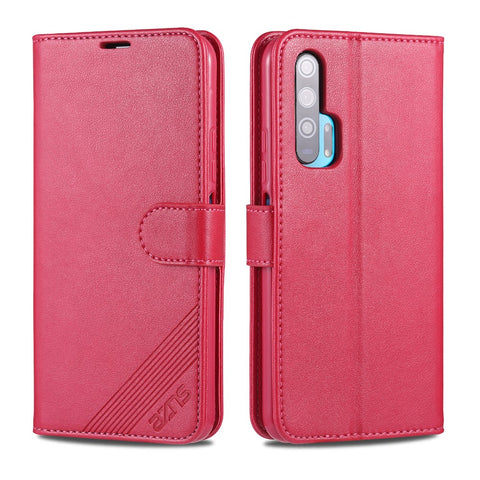 AZNS Leather Wallet Phone Case for Huawei Honor 20 Pro