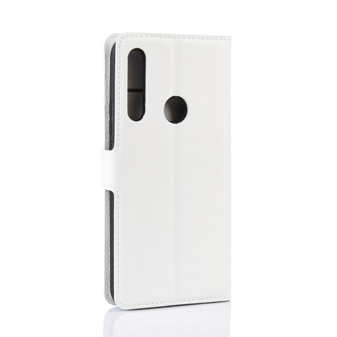 Litchi Texture Wallet Leather Phone Cover for Huawei Honor 9X (Global) / P Smart Z / Y9 Prime 2019 /  Enjoy 10 Plus