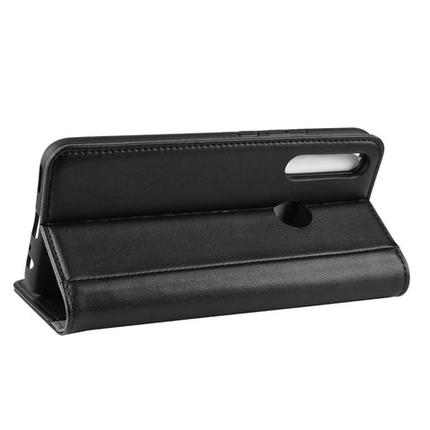For Huawei Honor 9X (Global) / P Smart Z / Y9 Prime 2019 / nova 5i Phone Cases Genuine Split Leather Wallet Mobile Cover Stand