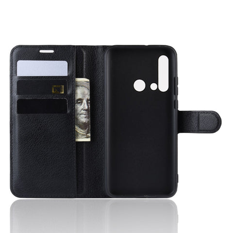 Litchi Texture Wallet Leather Phone Cover for Huawei P20 Lite (2019) / Nova 5i