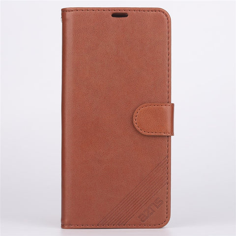 AZNS Leather Wallet Case for Huawei P30 Pro