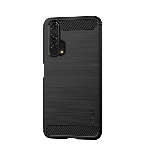 MOFI Carbon Fiber Brushed TPU Protective Phone Case for Huawei Honor 20 / Honor 20 Pro