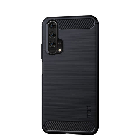 MOFI Carbon Fiber Brushed TPU Protective Phone Case for Huawei Honor 20 / Honor 20 Pro