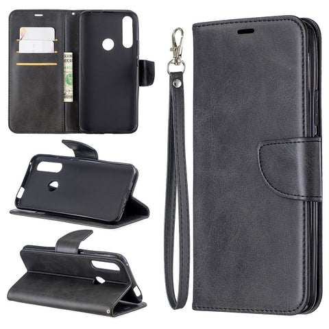 PU Leather Wallet Stand Phone Cover for Huawei Honor 9X (Global)/ P Smart Z / Y9 Prime 2019 / Enjoy 10 Plus