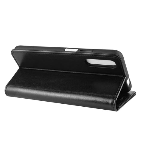 Crazy Horse Wallet Leather Wallet Stand Phone Case for Huawei Y9s / P Smart Pro 2019 / Honor 9X (For China) / 9X Pro