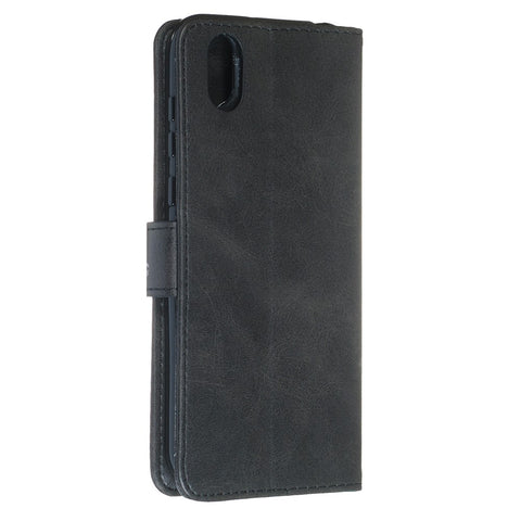Zipper Wallet Leather Stand Phone Casing for Huawei Y5 (2019) / Honor 8S