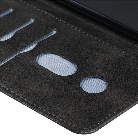Zipper Pocket Flip Leather Wallet Case for Huawei Honor 9X (Global)/ P Smart Z/Y9 Prime/ Enjoy 10 Plus