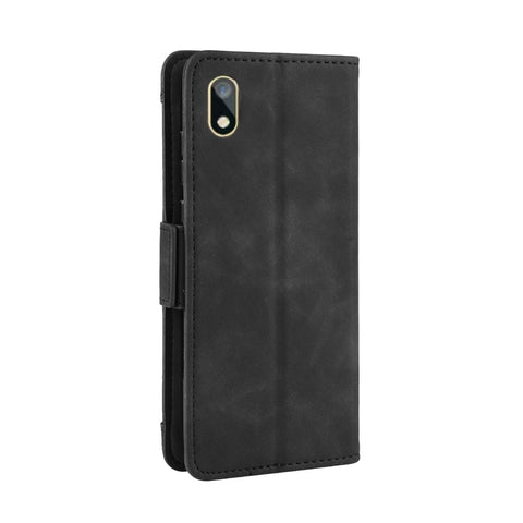 Leather Wallet Stand Phone Cover Case with Multiple Card Slots for Huawei Y5 (2019) / Honor 8S
