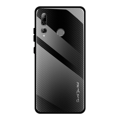 Texture Gradient Tempered Glass Back Phone Cover for Huawei P Smart Plus 2019/Enjoy 9s