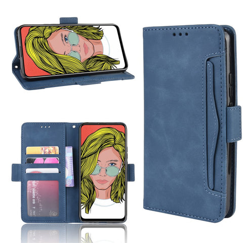 Multiple Card Slots PU Leather Cell Casing Cover for Huawei Honor 9X (Global)/ P Smart Z / Y9 Prime 2019 / Enjoy 10 Plus