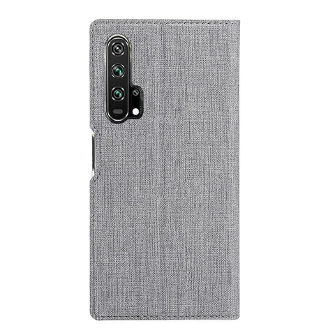VILI DMX Cross Texture Leather Stand Case with Card Slot for Huawei Honor 20 Pro