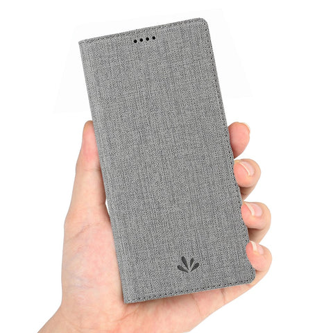 VILI DMX Cross Texture Leather Stand Case with Card Slot for Huawei Honor 20 Pro