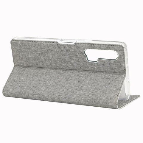 VILI DMX Cross Texture Leather Stand Case with Card Slot for Huawei Honor 20 Pro