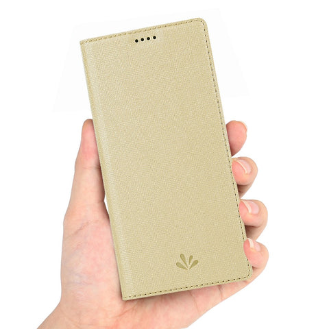VILI DMX Cross Texture Leather Stand Cover with Card Slot for Huawei Honor 20 / nova 5T