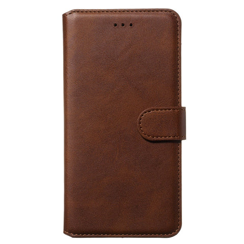 Classic Wallet Leather Stand Phone Protective Cover for Huawei Y7 (2019) / Enjoy 9 / Y7 Pro (2019)