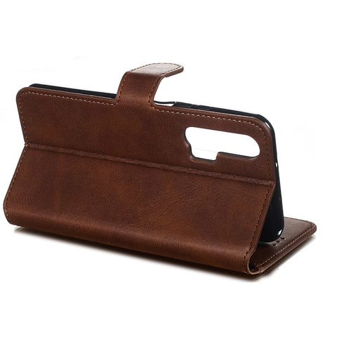 Classic Wallet Leather Stand Phone Protective Cover for Huawei Honor 20 Pro / Honor 20 / Nova 5T