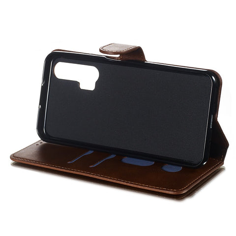 Classic Wallet Leather Stand Phone Protective Cover for Huawei Honor 20 Pro / Honor 20 / Nova 5T