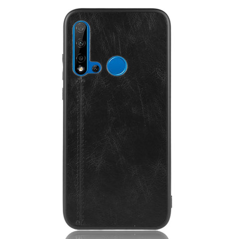 PU Leather Coated PC + TPU Hybrid Back Case for Huawei P20 lite (2019)/Nova 5i