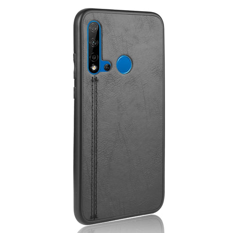 PU Leather Coated PC + TPU Hybrid Back Case for Huawei P20 lite (2019)/Nova 5i