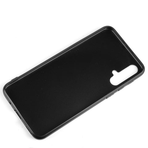 Leather Coated PC + TPU Hybrid Phone Case for Huawei Nova 5 Pro / Nova 5