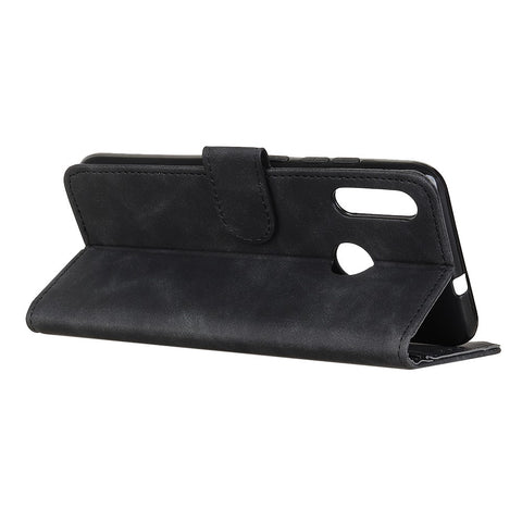 KHAZNEH Vintage Style Leather Wallet Case for Huawei P30 Lite New Edition/P30 Lite/nova 4e