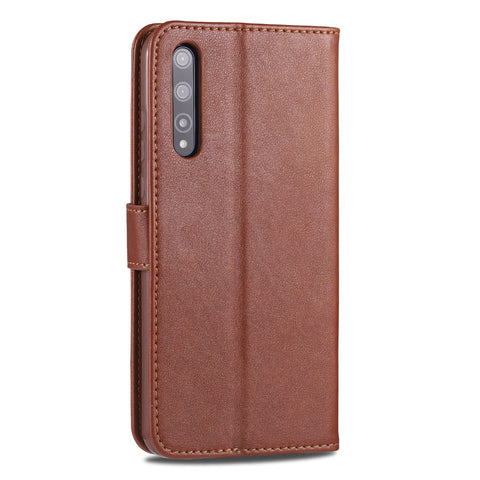 AZNS Leather Wallet Case with Stand for Huawei Enjoy 10s/Honor 20 Lite