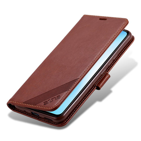 AZNS Leather Wallet Case with Stand for Huawei Enjoy 10s/Honor 20 Lite