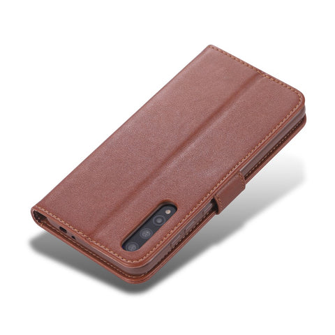 AZNS Leather Wallet Case with Stand for Huawei Enjoy 10s/Honor 20 Lite