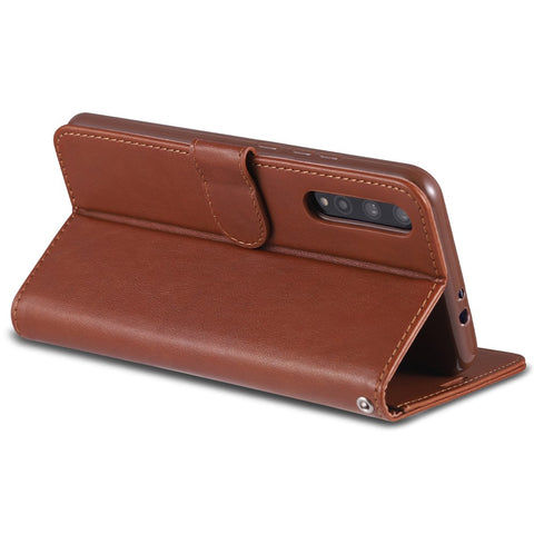 AZNS Leather Wallet Case with Stand for Huawei Enjoy 10s/Honor 20 Lite