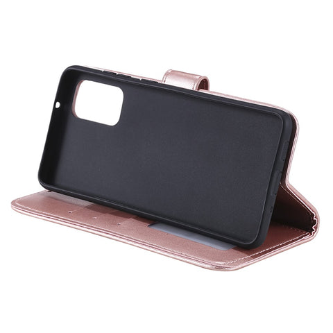 Imprint Flower Leather Wallet Case for Huawei P40