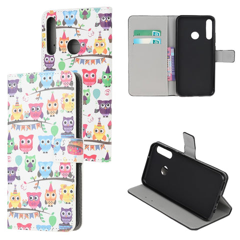 Protection Wallet Phone Case Printing PU Leather Cover for Huawei P40 lite E/Y7p/Honor 9C