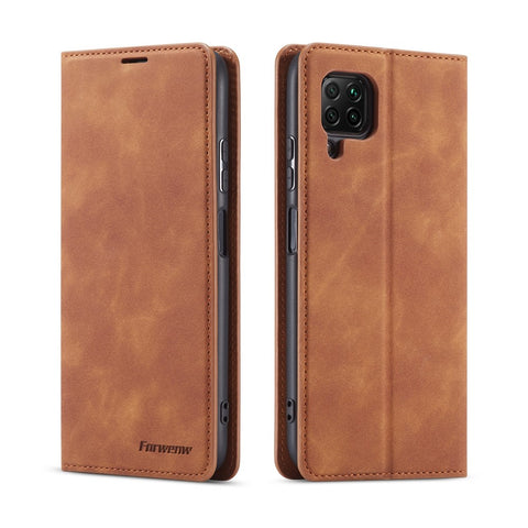 FORWENW Fantasy Series Silky Touch Leather Wallet Case for Huawei P40 lite/Nova 7i/nova 6 SE