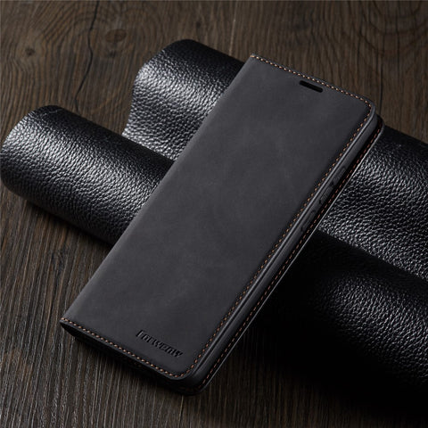 FORWENW Fantasy Series Silky Touch Leather Wallet Case for Huawei P40 Pro
