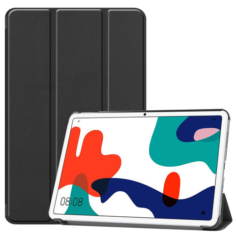 Tri-fold Leather Cover with Stand for Huawei MatePad 10.4 (2020)