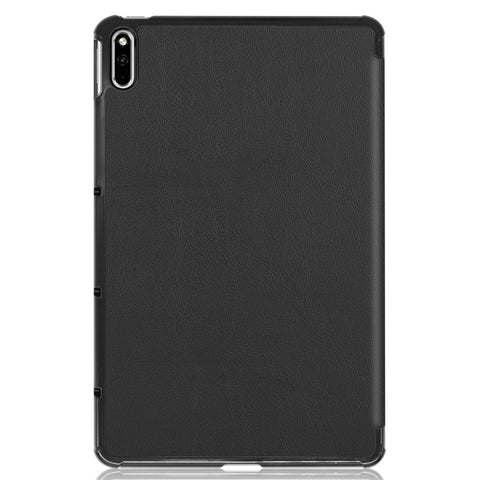 Tri-fold Leather Cover with Stand for Huawei MatePad 10.4 (2020)