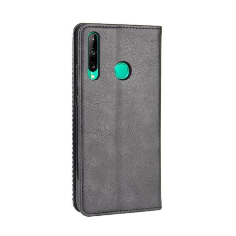 Magnetic Retro Surface Leather with Wallet Shell for Huawei P40 lite E/Y7p/Honor 9C