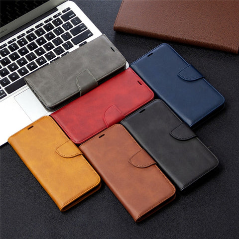 Wallet Leather Stand Case for Huawei P40 lite E / Y7p