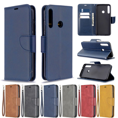 Wallet Leather Stand Case for Huawei P40 lite E / Y7p