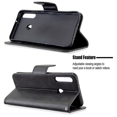 Wallet Leather Stand Case for Huawei P40 lite E / Y7p