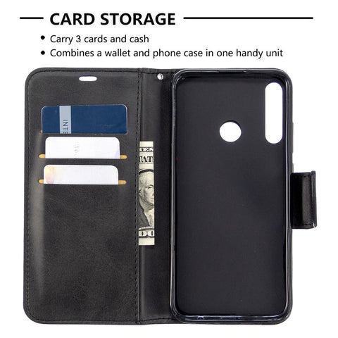 Wallet Leather Stand Case for Huawei P40 lite E / Y7p