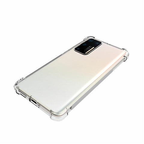 Transparent Shockproof Anti-slip TPU Phone Case Cover for Huawei P40