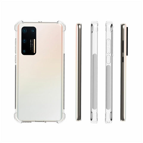 Transparent Shockproof Anti-slip TPU Phone Case Cover for Huawei P40