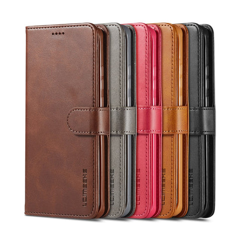 LC.IMEEKE Leather Wallet Stand Cover Case for Huawei P40