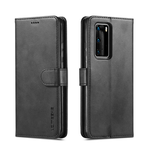 LC.IMEEKE Leather Wallet Stand Cover Case for Huawei P40