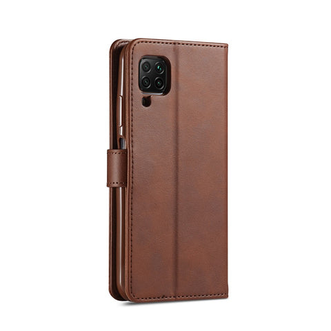 LC.IMEEKE Leather Wallet Stand Case for Huawei P40 Lite/Nova 6 SE/Nova 7i