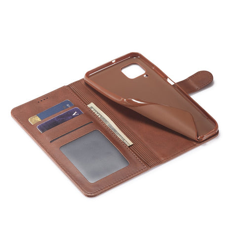 LC.IMEEKE Leather Wallet Stand Case for Huawei P40 Lite/Nova 6 SE/Nova 7i